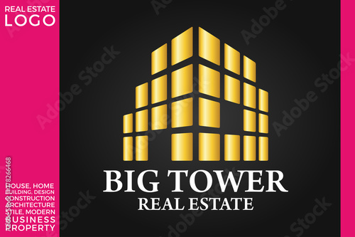 Real Estate, Building, Construction and Architecture Logo Vector Design Eps 10