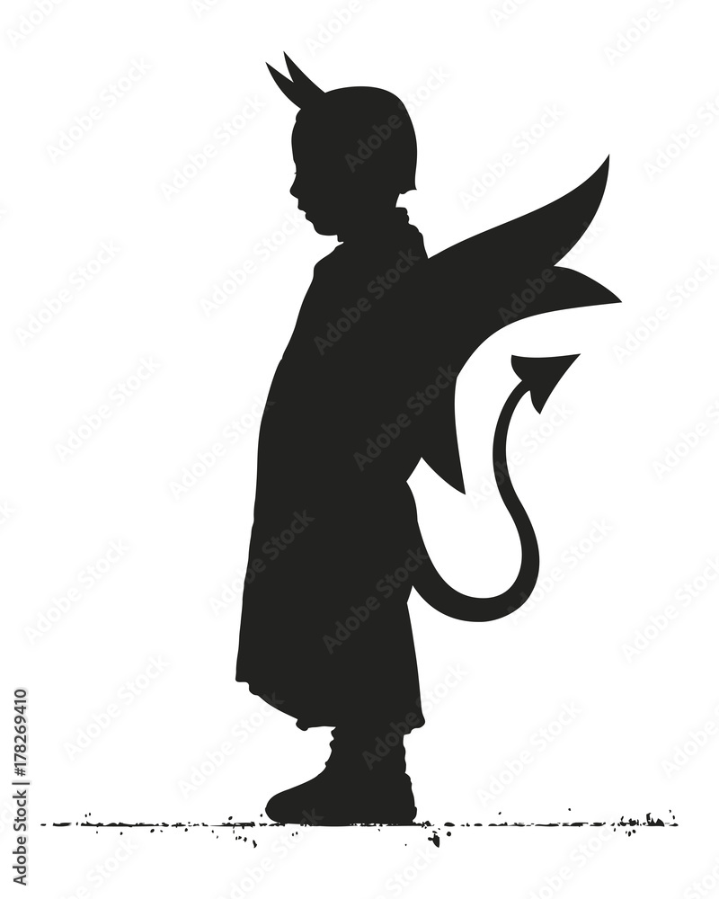 Fototapeta premium angel and devil