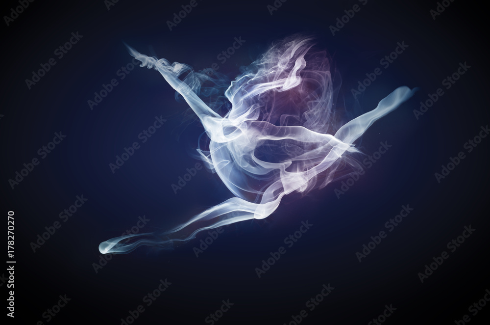 Fototapeta premium Smoke Dancer