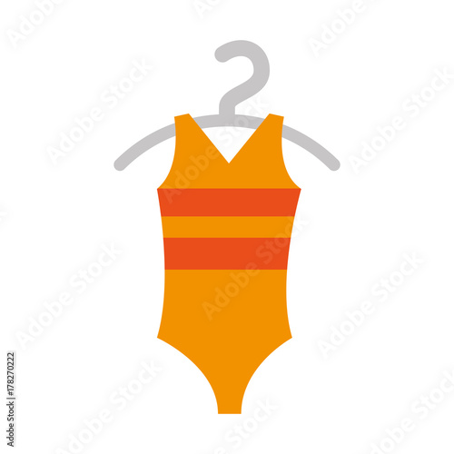 ballet leotard for ballet class icon in cartoon style