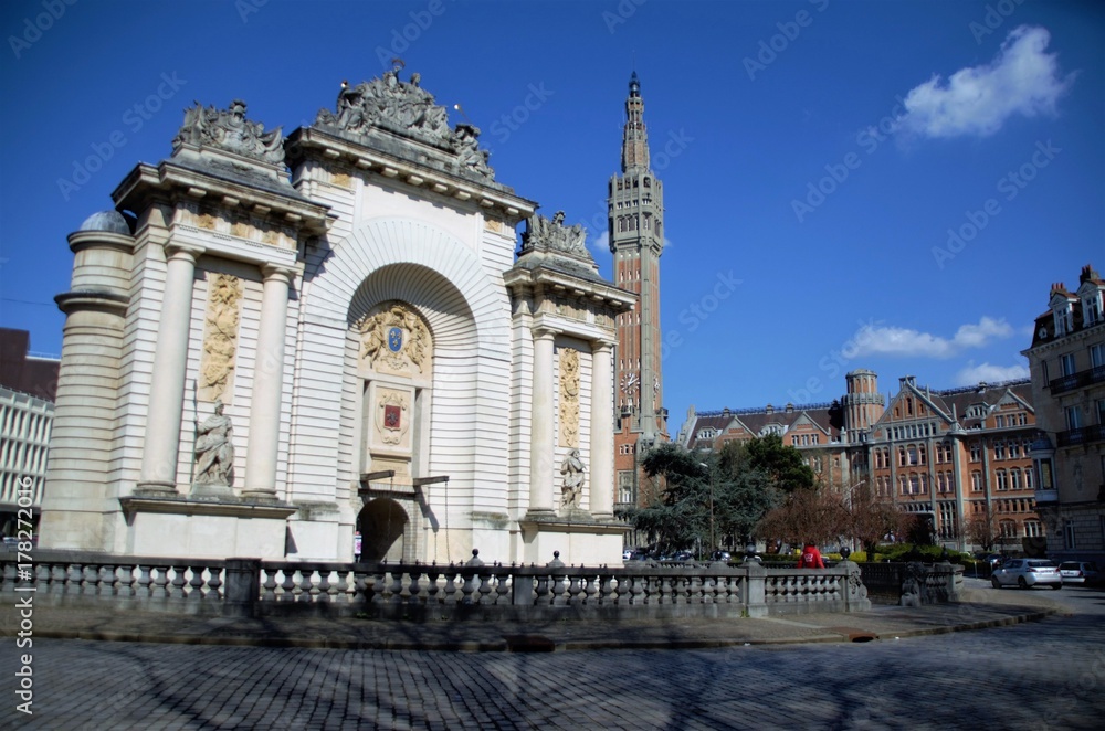 Fototapeta premium Porte de Paris Lille 