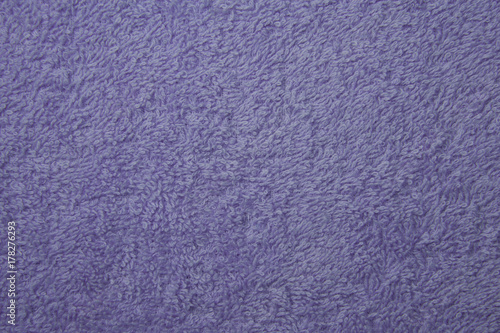 fabric texture of violet towel for a background
