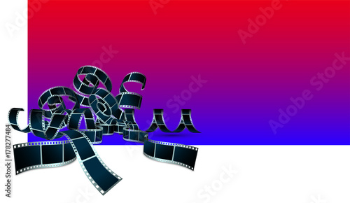 pellicola, cinema, film, fotogrammi, rullino