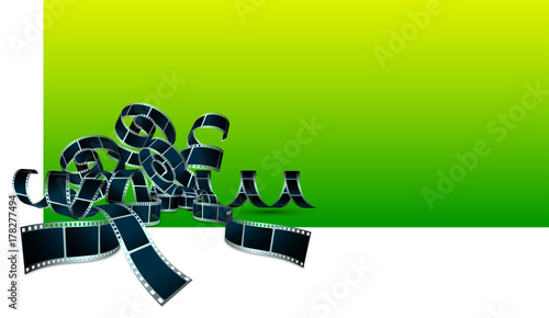 pellicola, cinema, film, fotogrammi, rullino