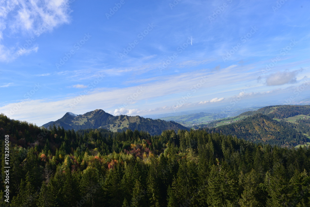 Obraz premium Fräkmüntegg-Pilatus in den Emmentaler Alpen