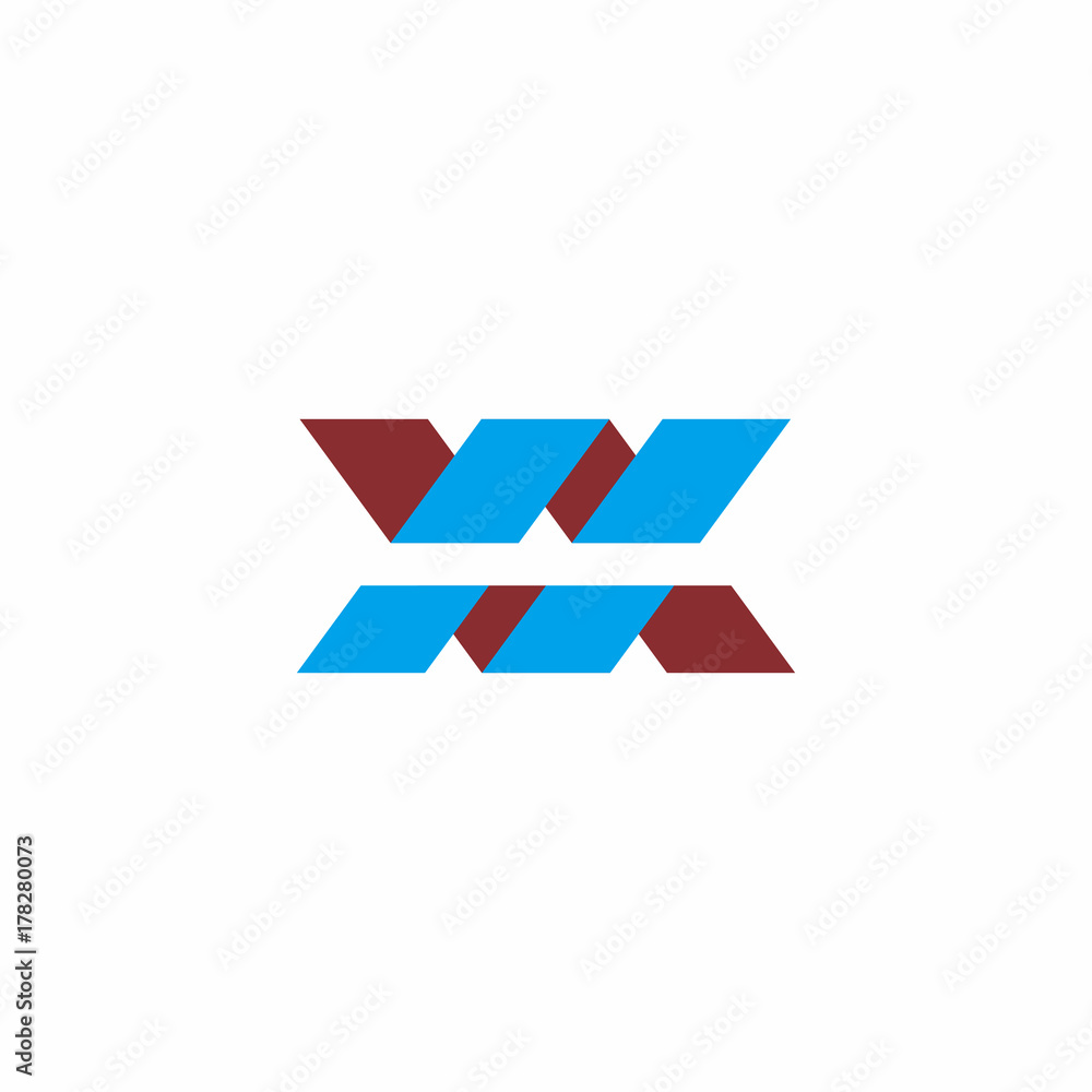 wm letter 3d logo vector wm letter 3d logo vector