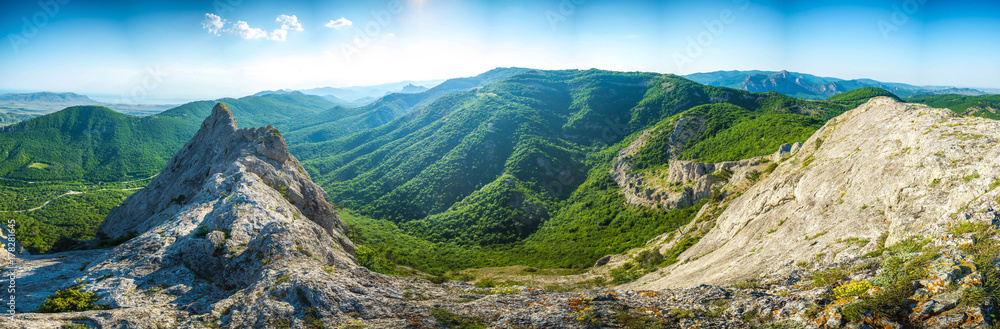 Obraz premium Mountain panorama 6