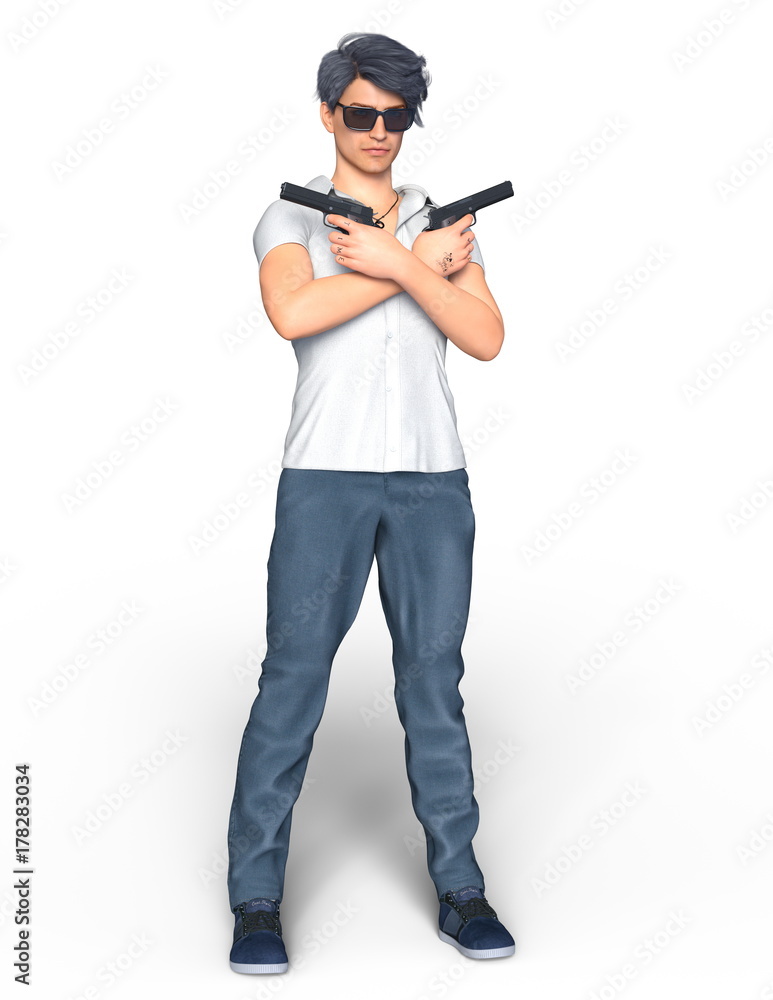 若い男性 若い男性