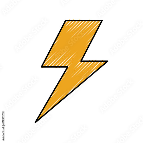 Free Download electric lightning bolt with shading effects - GFXLoad