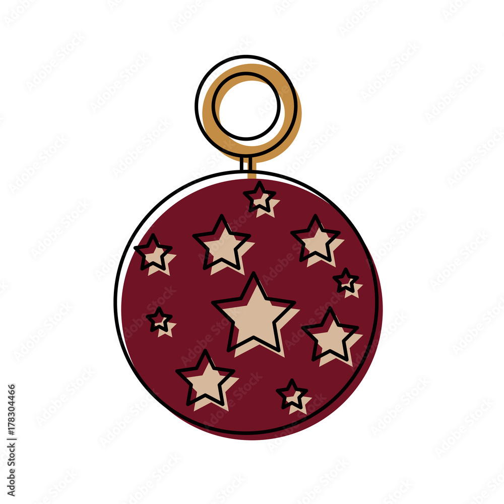 christmas ball vector illustration christmas ball vector illustration
