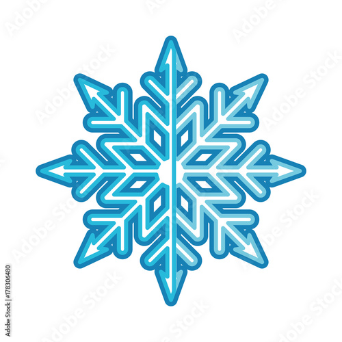 snowflake vector illustration