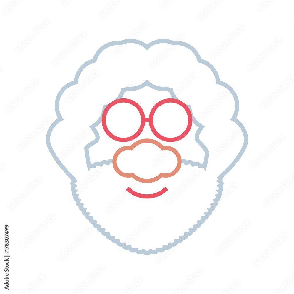 Obraz premium santa claus vector illustration