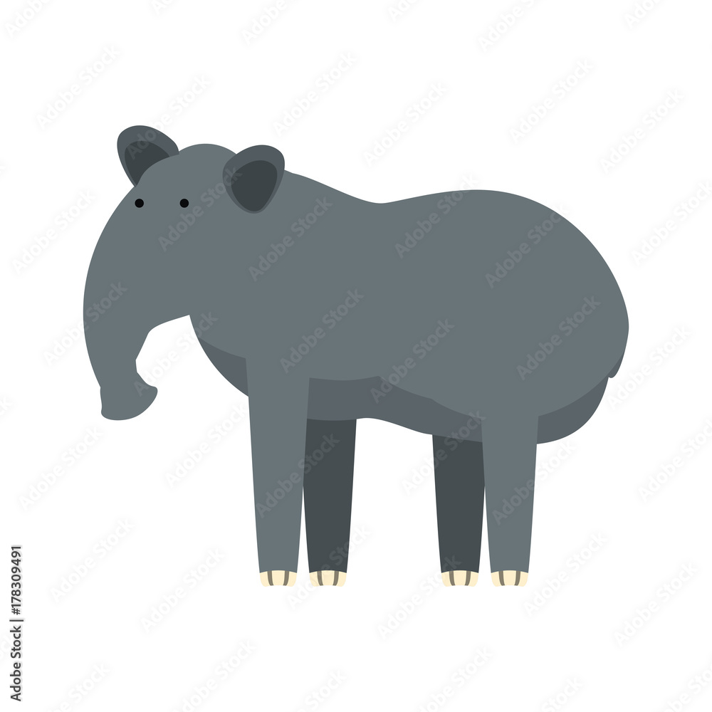 Fototapeta premium cartoon anteater icon