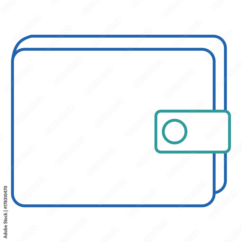 wallet money isolated icon wallet money isolated icon
