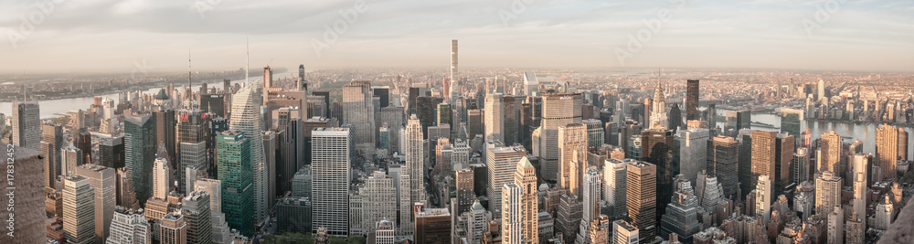 new york skyline panorama