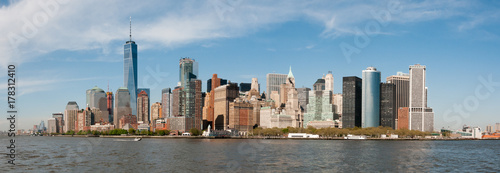 new york skyline panorama © Redfox1980