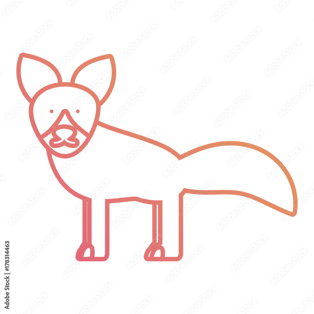 cartoon fox icon cartoon fox icon