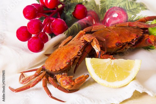 crabs, holiday food