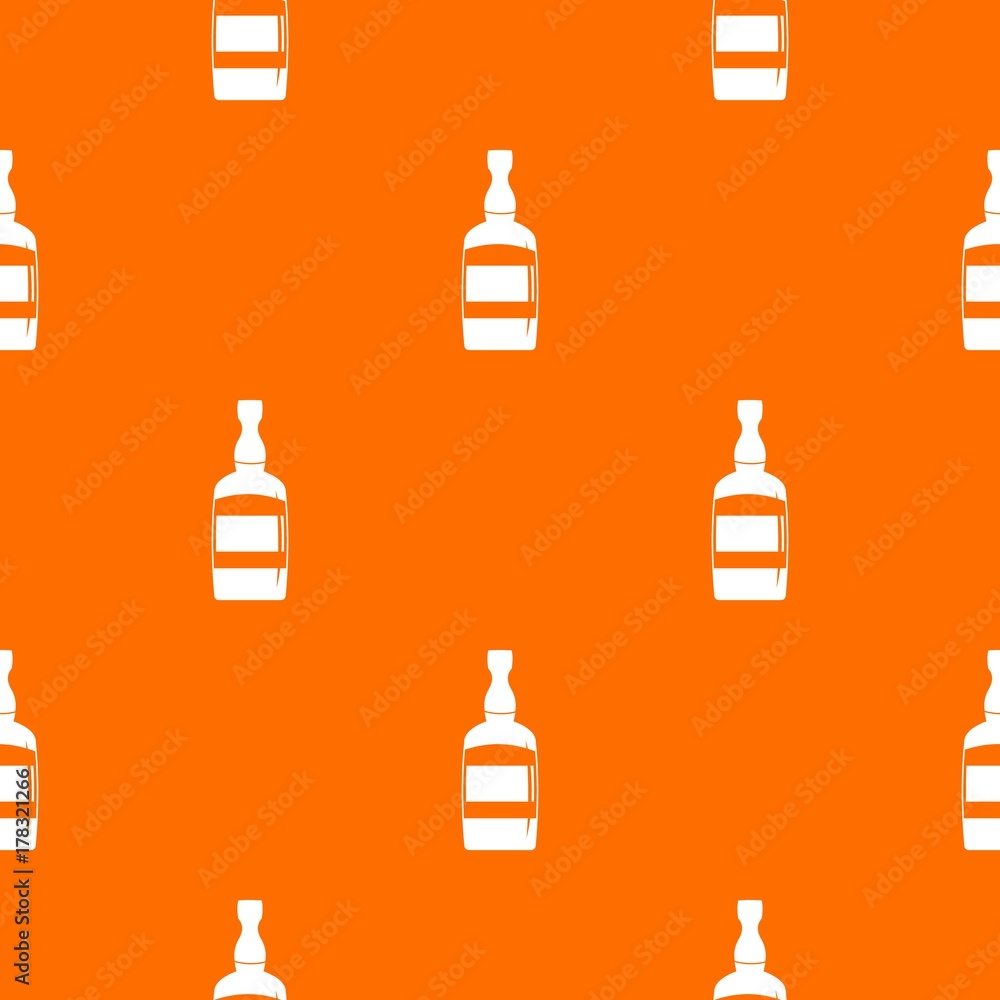 Brandy bottle pattern seamless Brandy bottle pattern seamless