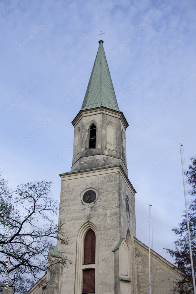 Saint Katerina Evangelical Lutheran Church in Kuldiga Latvia