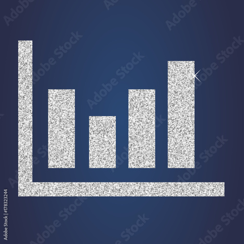 Glitzer Balkendiagramm