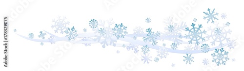 Background with snow.