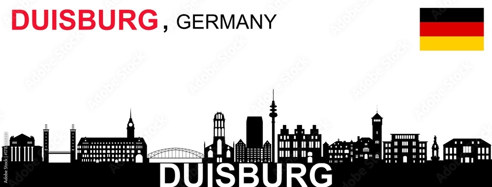 Duisburg Skyline