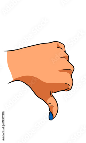 Thumb down