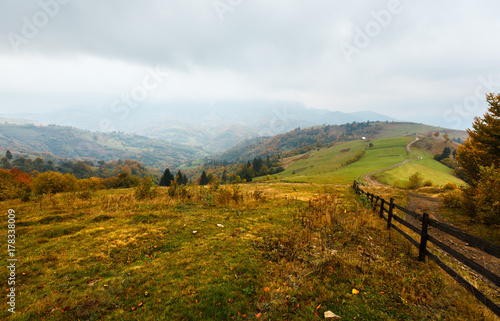 Autumn Carpathians (Ukraine). photo