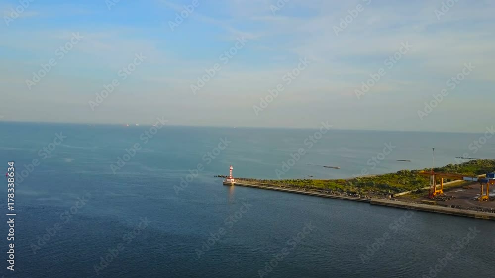 custom made wallpaper toronto digitalaerial view of beautiful lighthouse in a sea