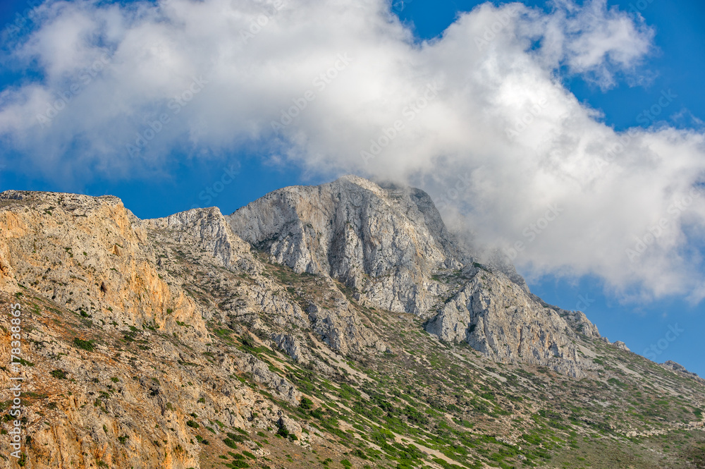 Mountain on Crete island, Greece