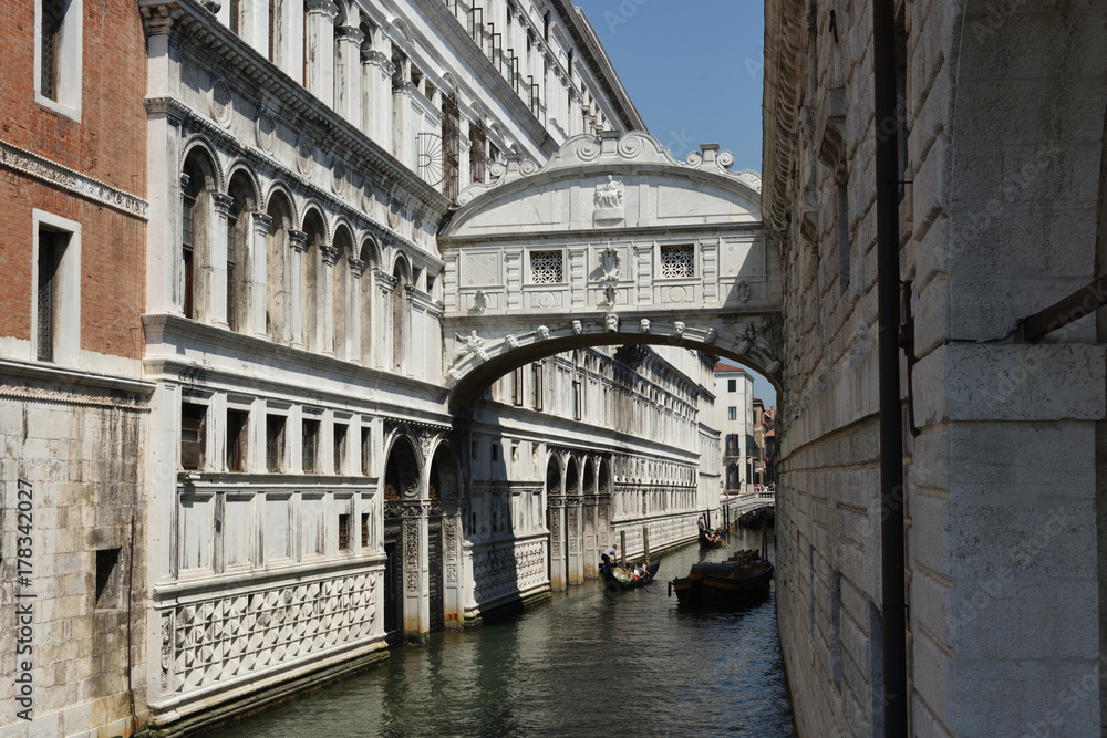 Seufzerbrücke in Venedig