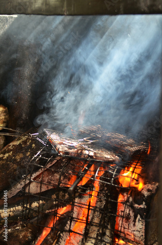 Sinalau Bakas or Smoked Wild Boar