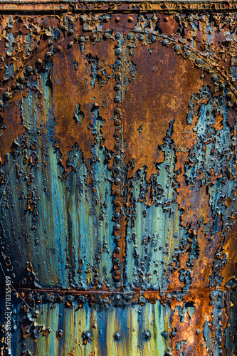 Rust and Steel Industrial Pipe photo