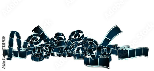 pellicola, cinema, film, fotogrammi, rullino