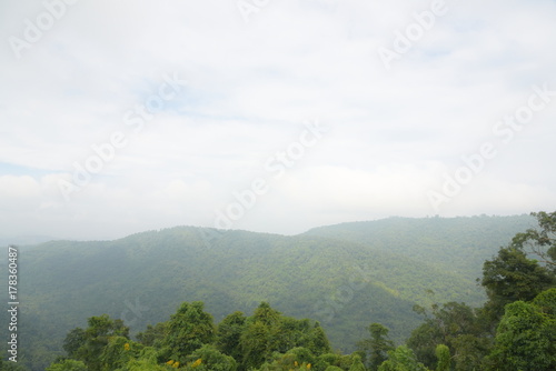 The nature of view point at Khao Yai national park in Thailand