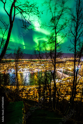 Aurora in Tromsø, Norway