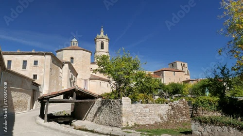 Santo Domingo de Silos Abbey  is a Benedictine monastery in the village of Santo Domingo de Silos in Burgos Province, Spain. Pan photo