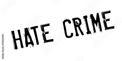 Hate Crime rubber stamp. Grunge design with dust scratches. Effects can be easily removed for a clean, crisp look. Color is easily changed.