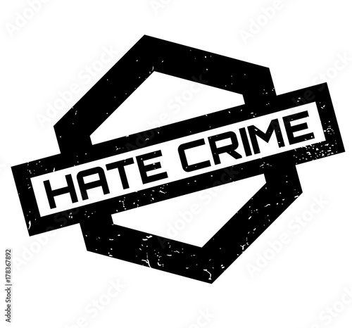 Hate Crime rubber stamp. Grunge design with dust scratches. Effects can be easily removed for a clean, crisp look. Color is easily changed.