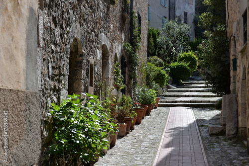 La Turbie　ラチュルビの家並み