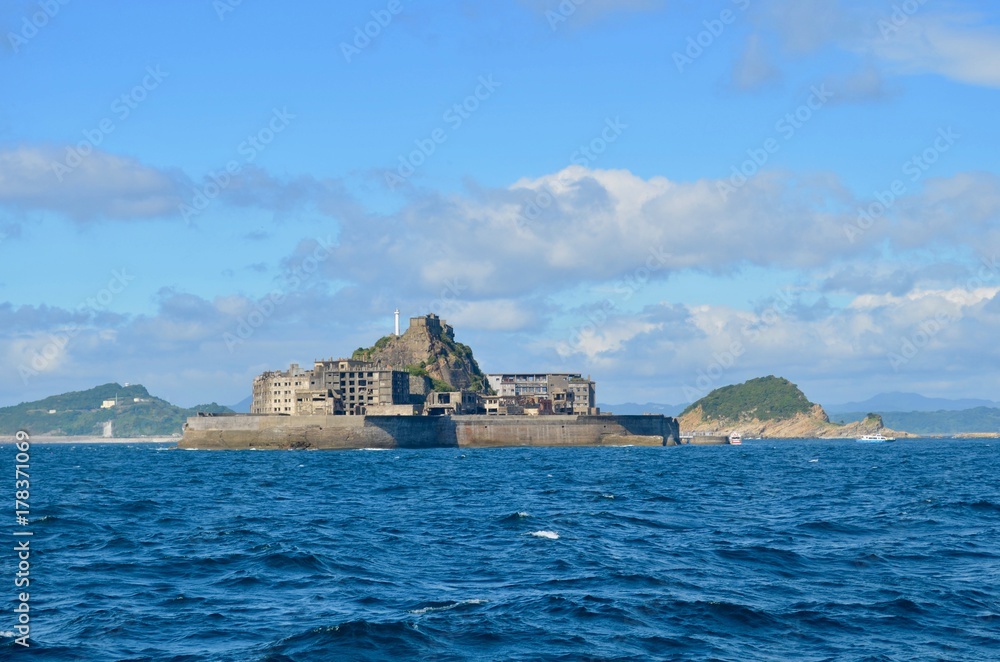 日本 長崎県 端島 軍艦島 世界遺産 Hashima Island Gunkanjima Battleship Island 日本 長崎県 端島 軍艦島 世界遺産 Hashima Island Gunkanjima Battleship Island