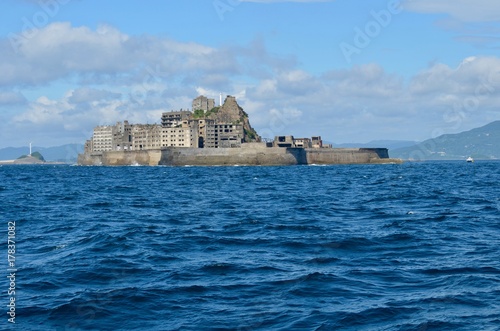 日本 長崎県 端島 軍艦島 世界遺産 Hashima Island Gunkanjima Battleship Island