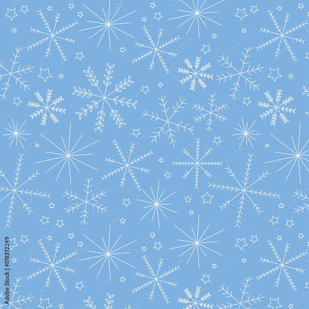 Musters Schneeflocke Weihnachten blau Musters Schneeflocke Weihnachten blau