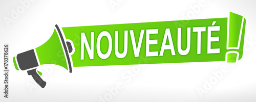 nouveauté sur mégaphone vert