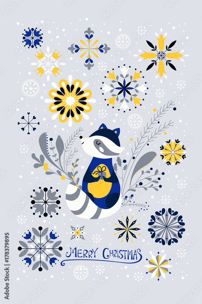 Happy Raccoon Year Happy Raccoon Year