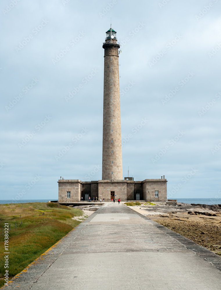 Lighthouse Phare de Gatteville in Normandy France
