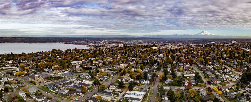 Tacoma Washington on a Fall Day