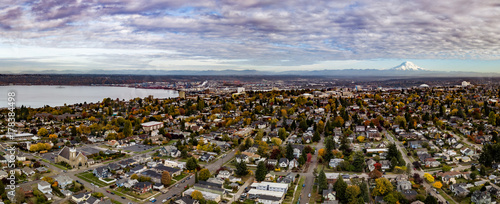 Tacoma Washington on a Fall Day photo