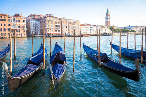 Venice, Gondolas detail